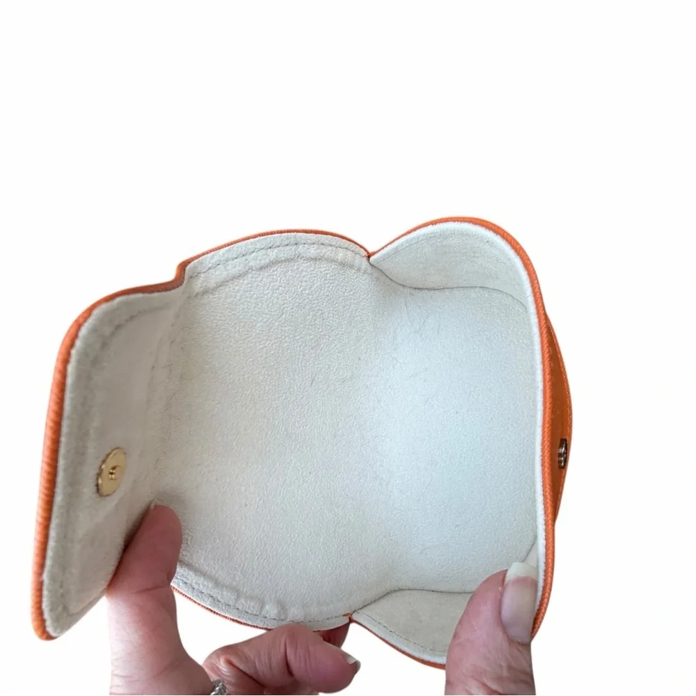 Tory Burch Orange oversized Sunglasses Case